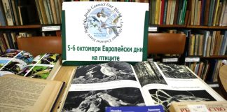 5-6 октомври 2021 – Европейските дни на птиците