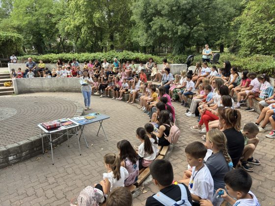Лято в библиотеката | „Приказно четене сред природата на парк Градска градина” – снимка 5