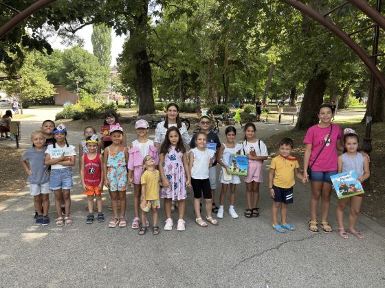 Лято в библиотеката | „Приказно четене сред природата на парк Градска градина” – снимка 17