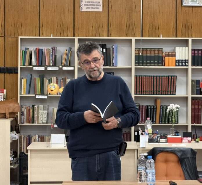 Среща-разговор с писателя Христо Стоянов и неговата нова книга “Каквито ви видях”